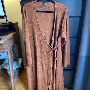 NWOT Old Navy long sleeves wrap dress